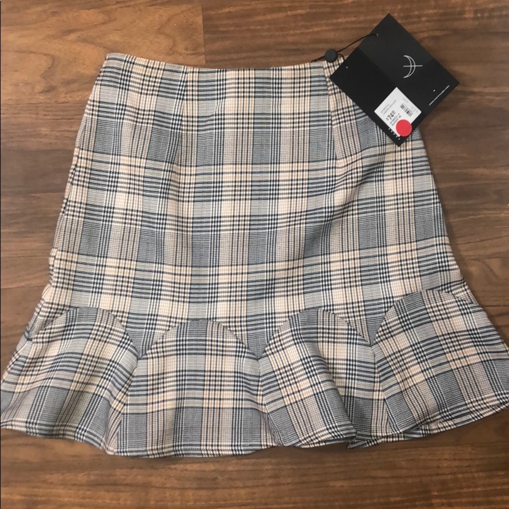 The Fifth Label “Landmark Check Skirt” - XS - NEW